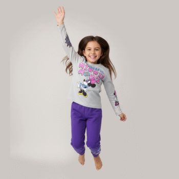 بيجامة بناتي بطبعة ميني ماوس